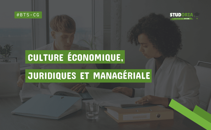 Cours BTS CG - Culture économique, juridique et managériale